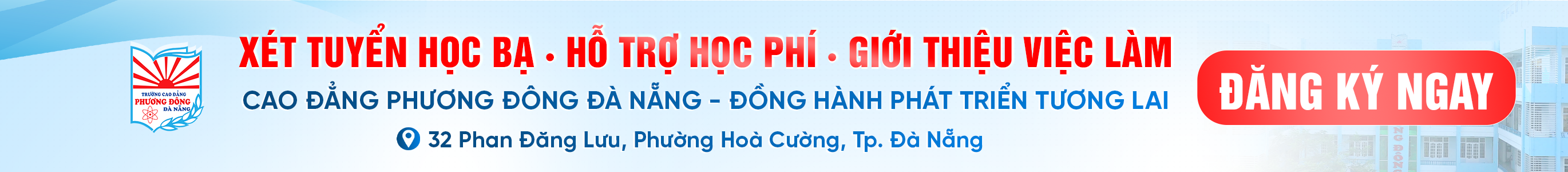 Banner ngang tuyển sinh
